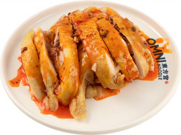 Steamed Chicken In Chili Sauce  麻辣口水鸡